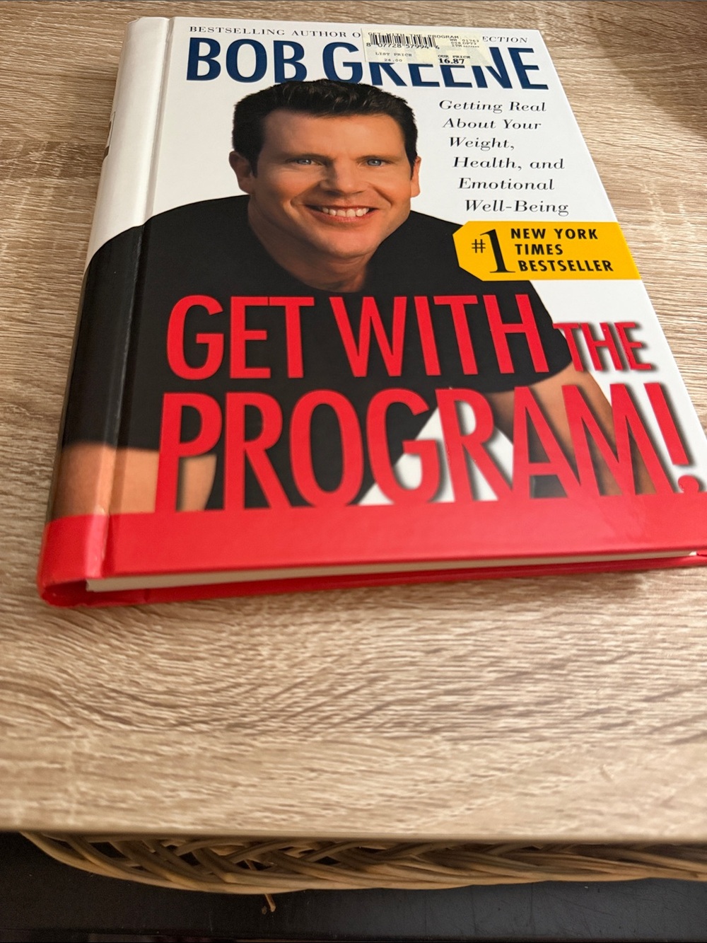 Get With The Program! – Men Grooming Book (Red, Black, White)